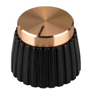 Marshall Type Guitar / Amplifier Knob - Gold